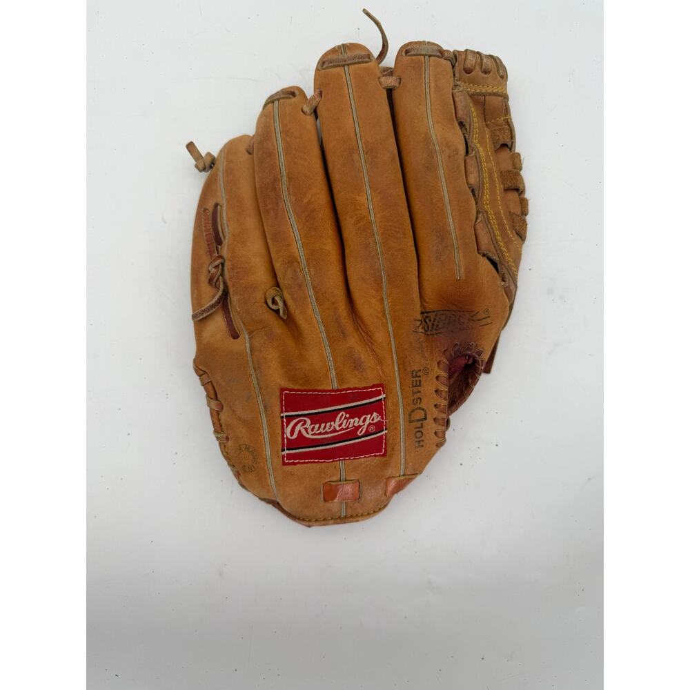 Rawlings Baseball Softball Glove Brown Leather Right Hand Throw Player Glove